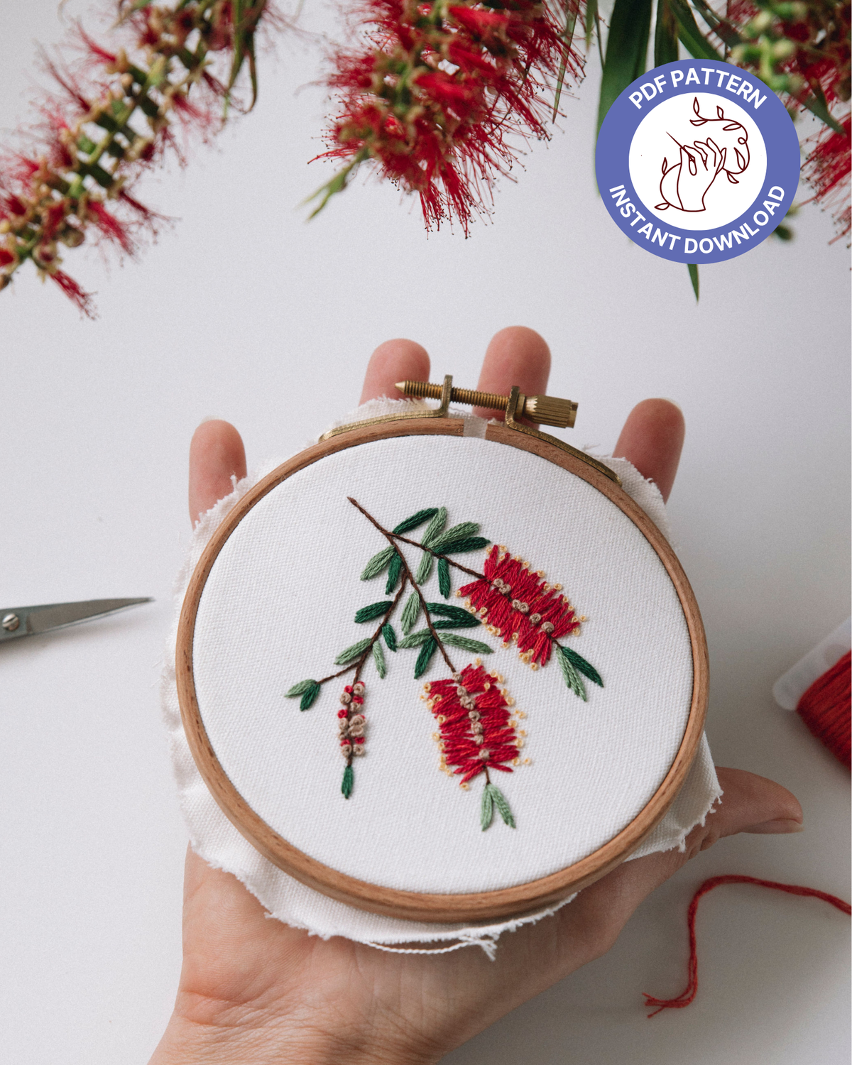 Bottlebrush PDF Pattern