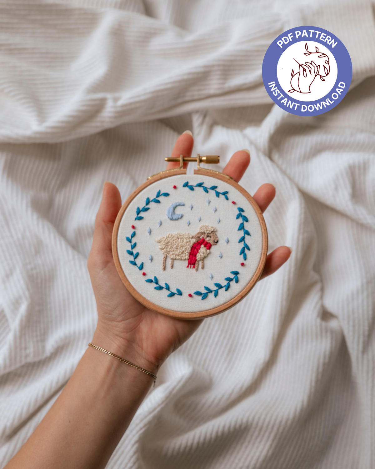 Cozy Sheep PDF Pattern
