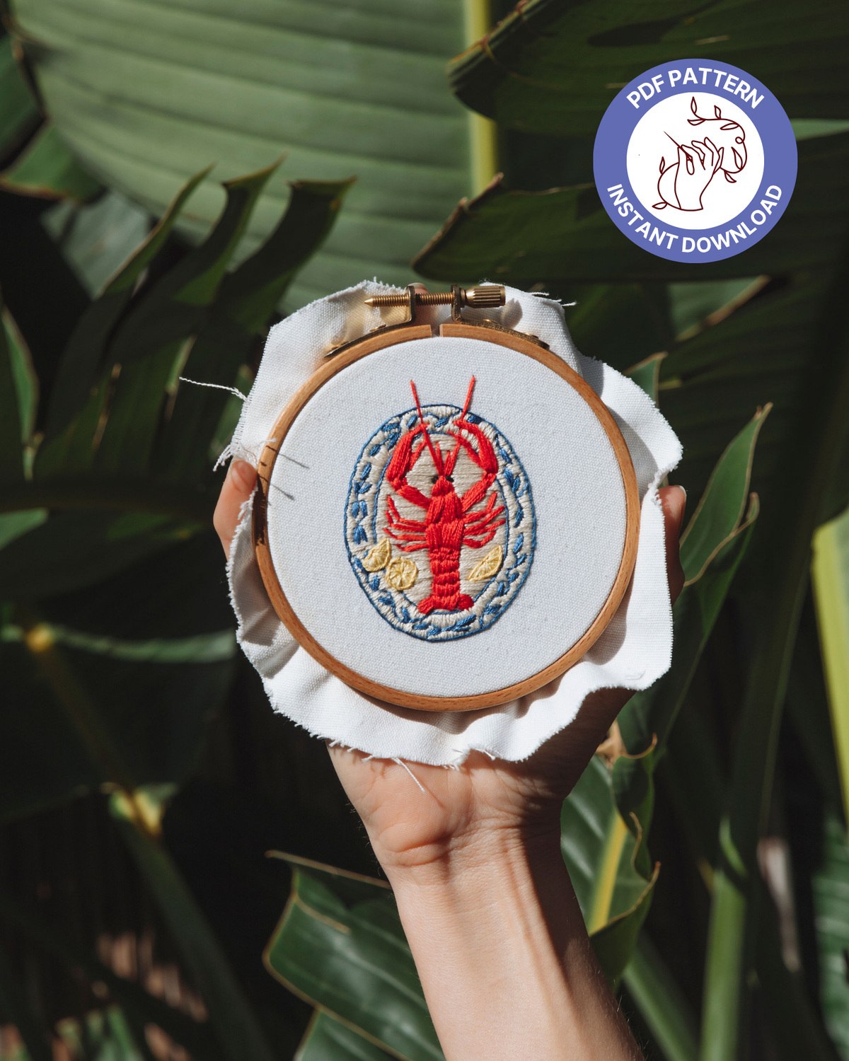 Lobster PDF Pattern