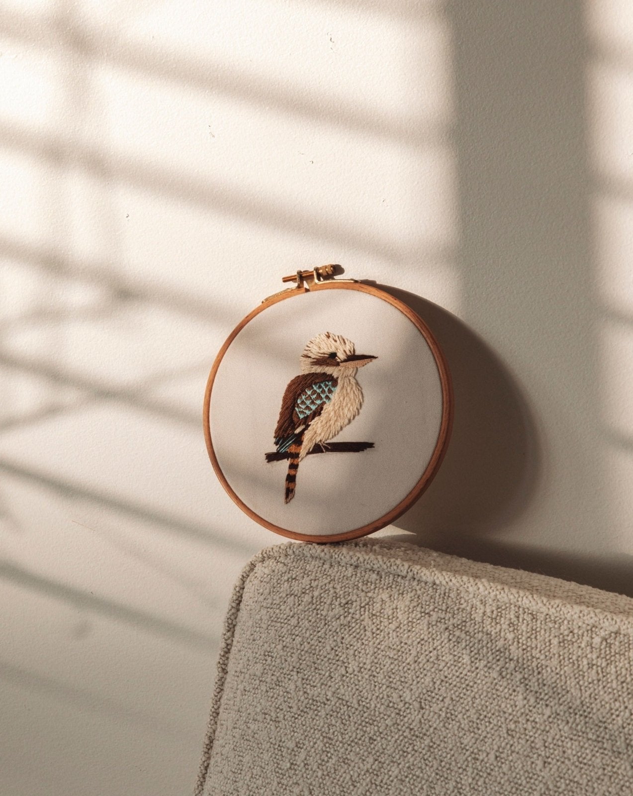 Kookaburra Embroidery Kit - Stitched Up Kits