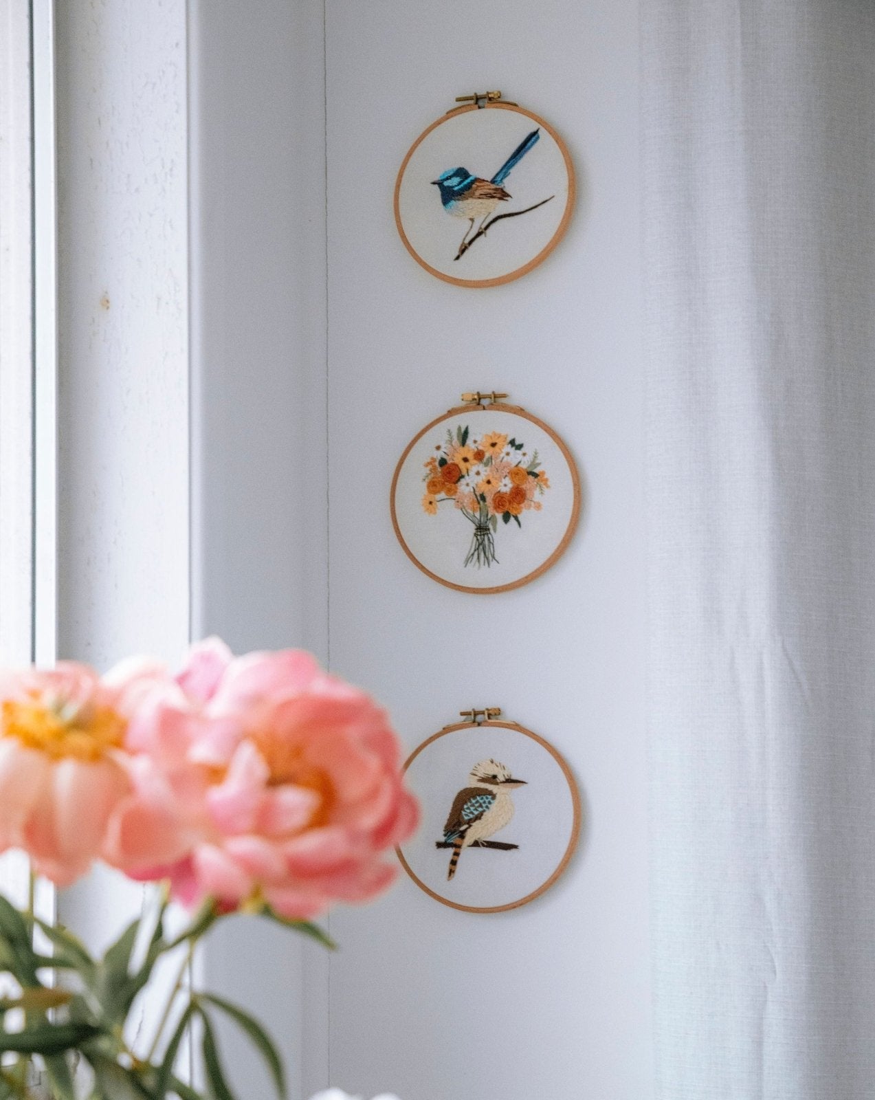 Kookaburra Embroidery Kit - Stitched Up Kits