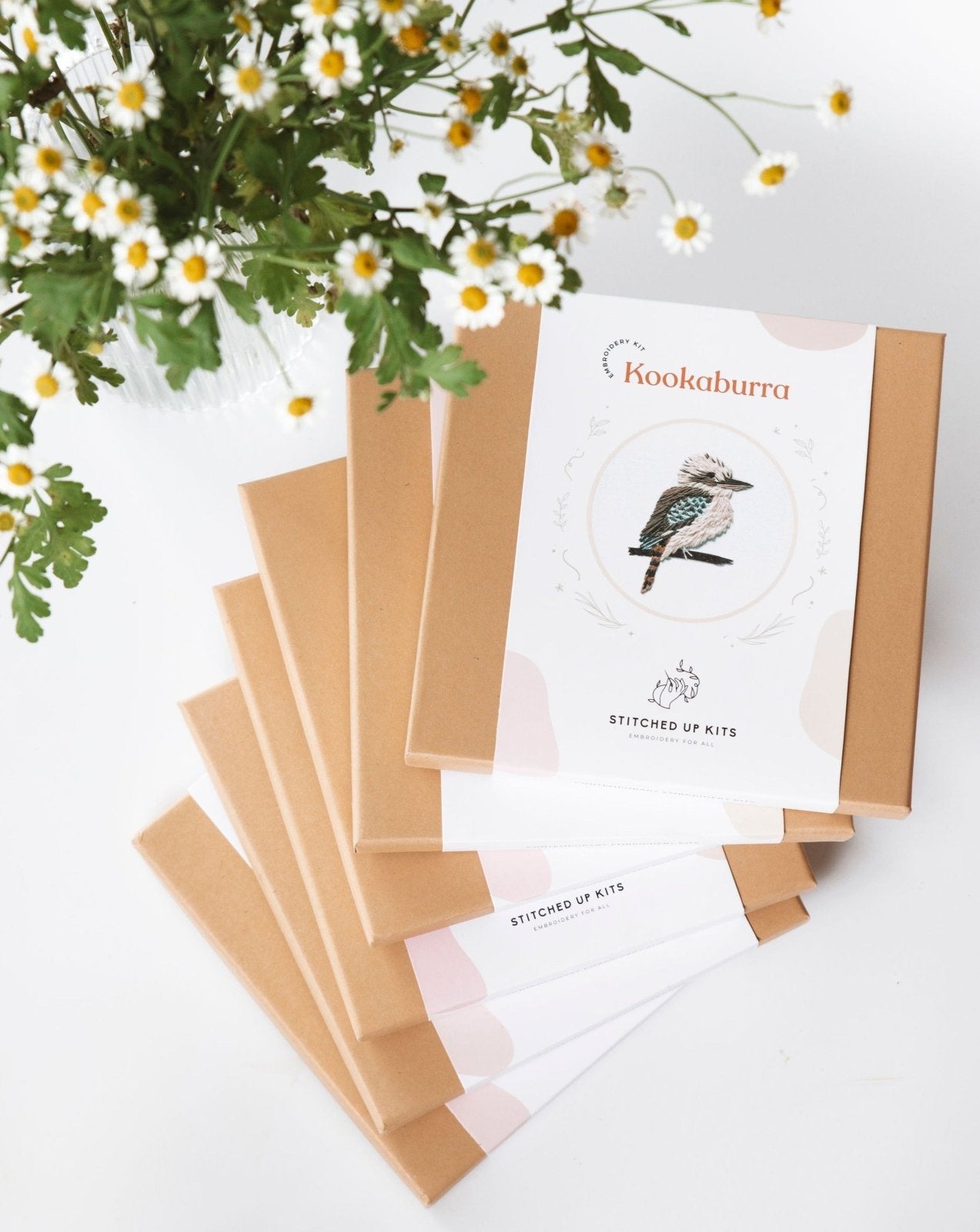 Kookaburra Embroidery Kit - Stitched Up Kits