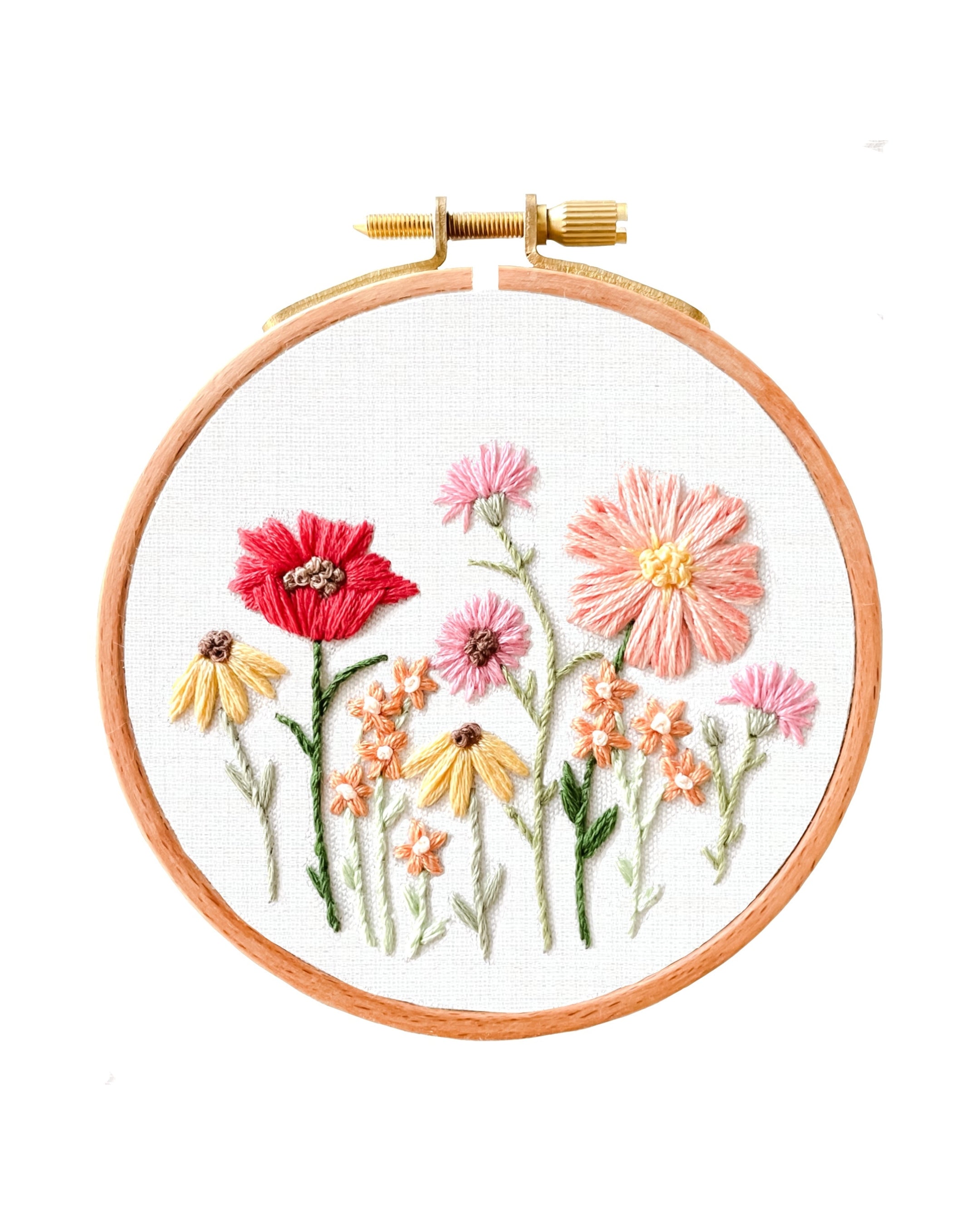 Mini Pink Wildflowers (4")