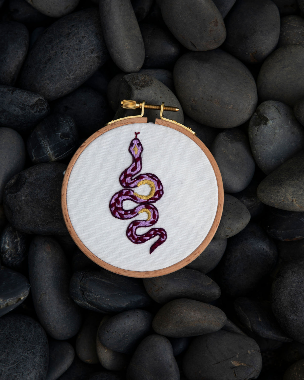 Ruby Serpent Embroidery Tattoo Kit